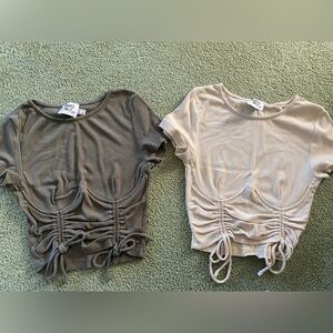 Princess Polly short sleeve bustier tops